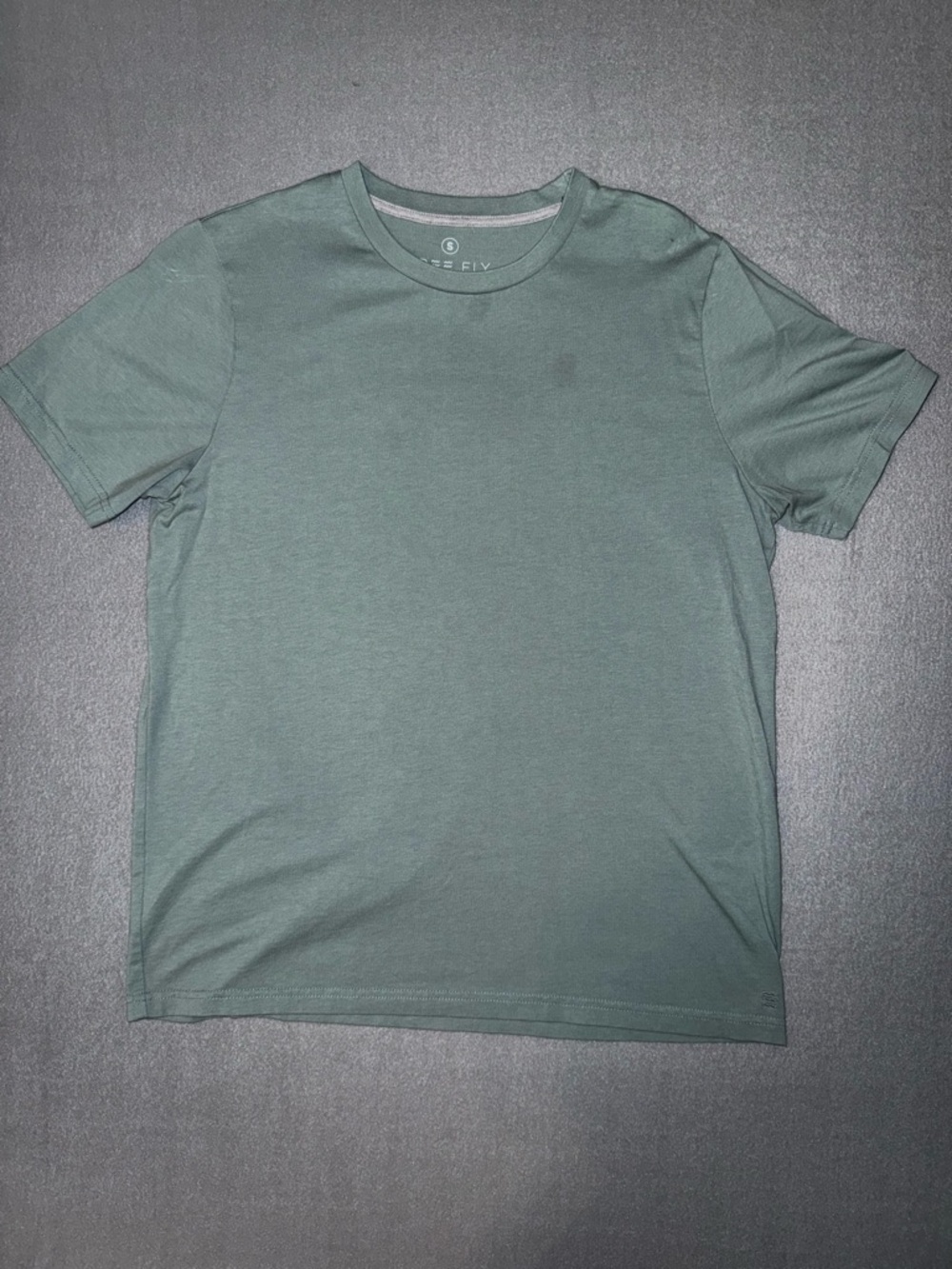 Freefly Crew Neck T-Shirt in Sage Green